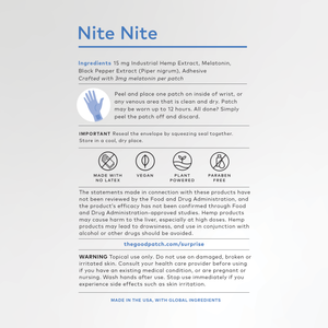 Nite Nite - The Good Patch